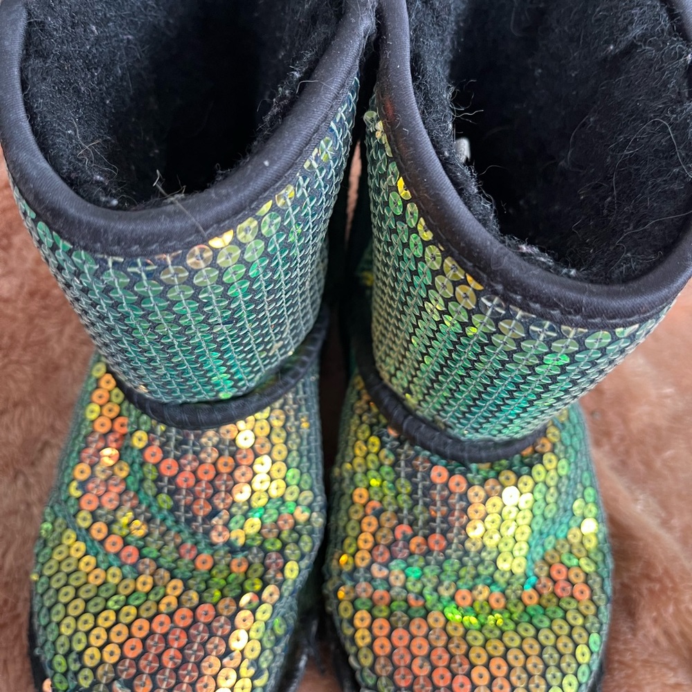 GUC UGG boots with sequins!